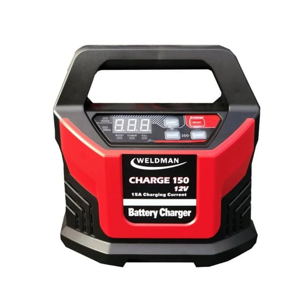 Weldman Charge 150 12V - Sort, 15A, 2-400Ah