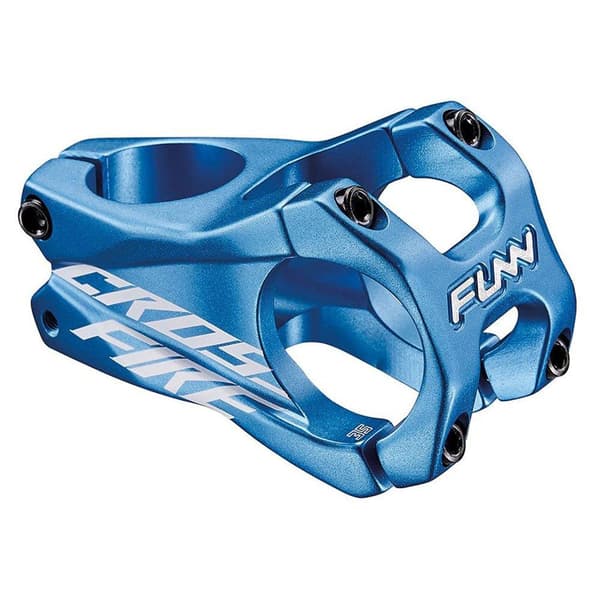 Funn CROSSFIRE potence MTB blå 35 mm / 0°