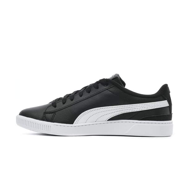 PUMA vikky v3 lthr sneakers sort/hvid