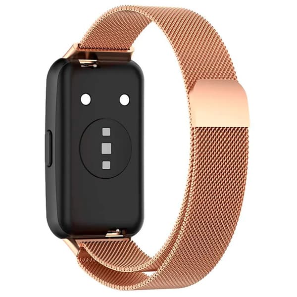CrocoCase milanese magnetrem Roséguld