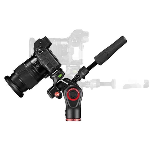 Manfrotto mh01hy-3w 3-vejs fluidhoved sort