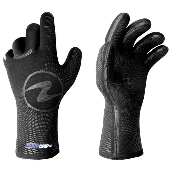 Aqualung Liquid Seam 3 mm handskar Svart