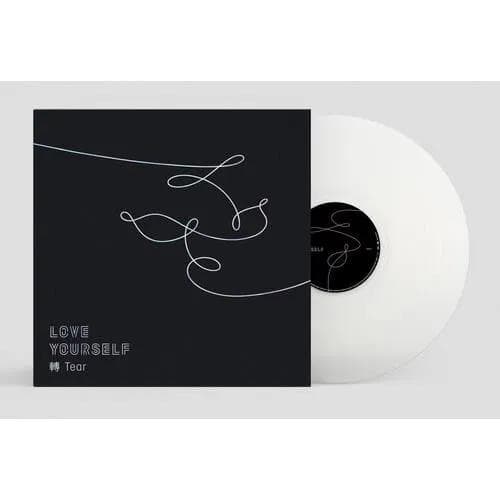 Polydor Love Yourself : Tear vinyle blanc opaque