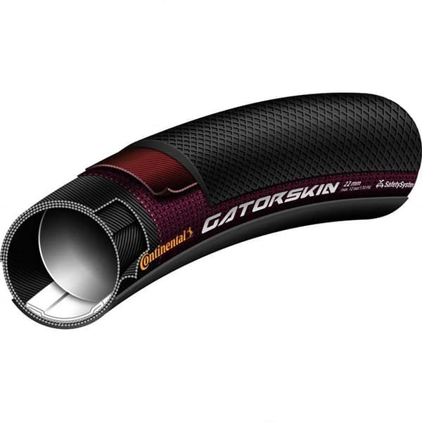 Continental Sprinter Gatorskin Tubular Däck 700x25 Noir