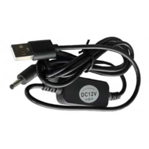 himunication hm130+ USB-laddningskabel svart