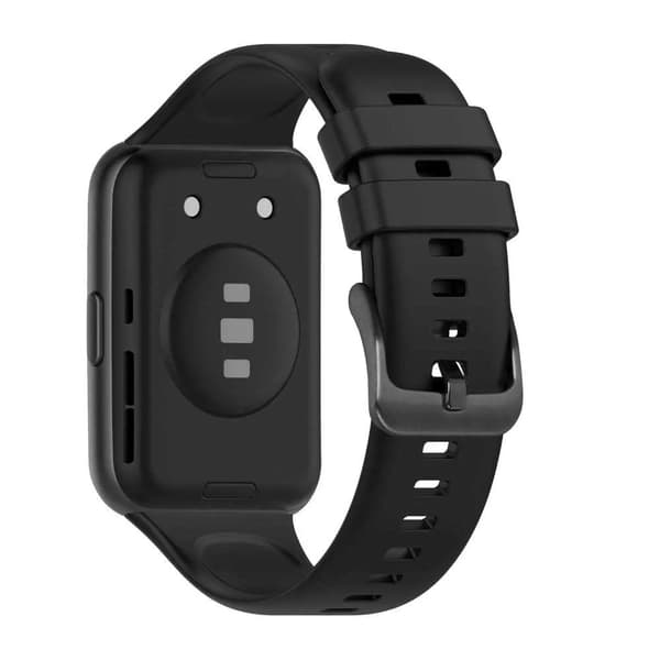 FIXED silikonihihna Huawei Watch FIT2 musta