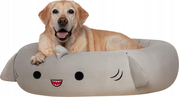 Sourcing Squishmallows Gordon - rund og blød hundeseng i polyester