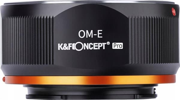 K&F Pro adapter til Olympus OM til Sony E/NEX, sort