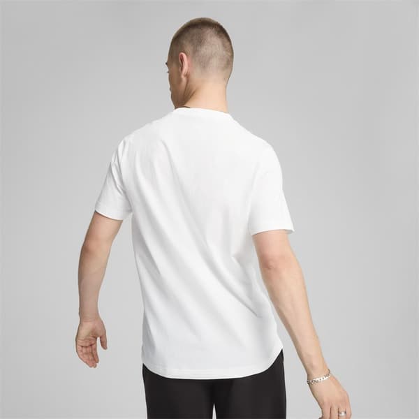 PUMA t-paita squad small graphic valkoinen