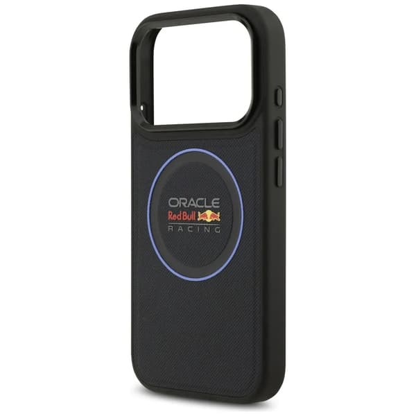 Red Bull meshed blue ring & metal buttons iPhone 17 Pro