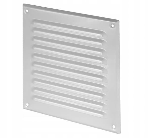 Awenta MTA12B Ventilationsgitter Galvaniseret Hvid