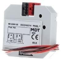 MDT BE-02001.02 Trykknapinterface Dualknap Hvid