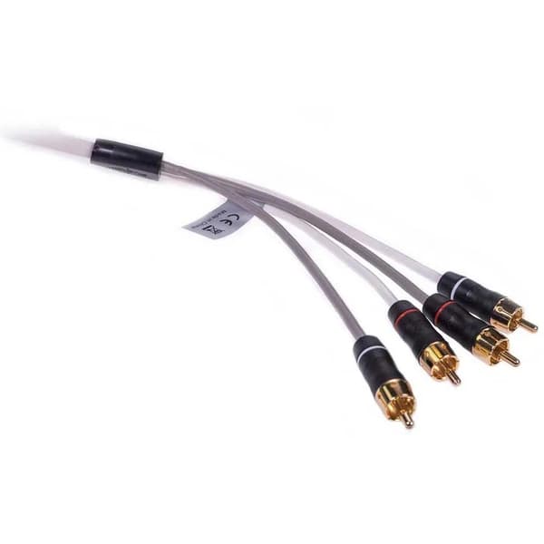 Fusion double shielded rca cable Gray 3.6m