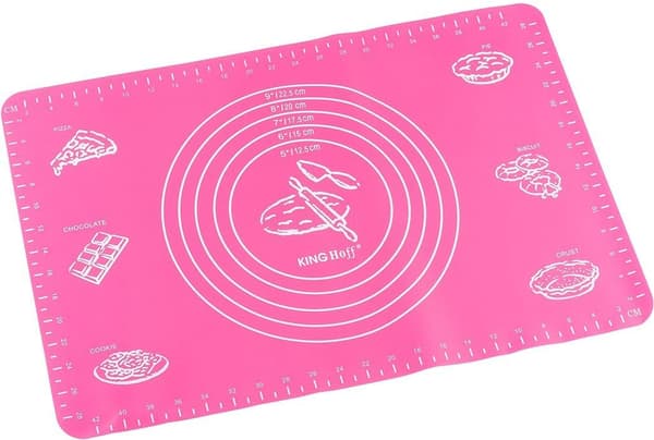 Kinghoff kh-4659 silikonilevy oranssi 60x40cm
