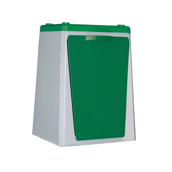 Vileda ecube genbrugsbeholder 10l grøn/grå