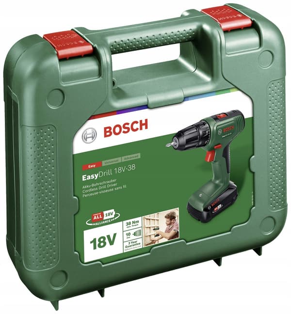 Bosch easydrill 18v-38 2Ah