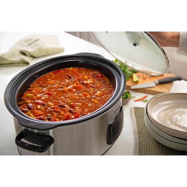 Crockpot CSC112X 6.5L Silver Slow Cooker
