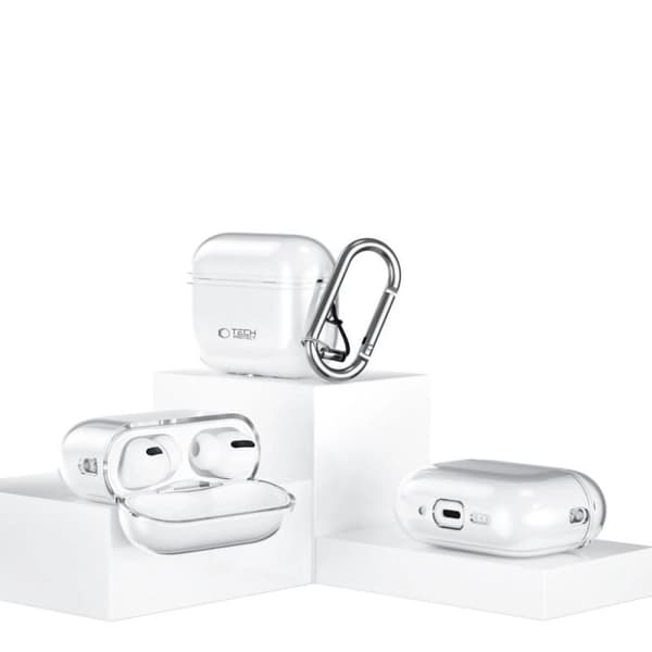 Tech-Protect FlexAir etui til AirPods Pro 3 Clear