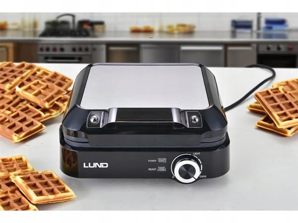 Lund 68015 vaffeljern 1500W sort