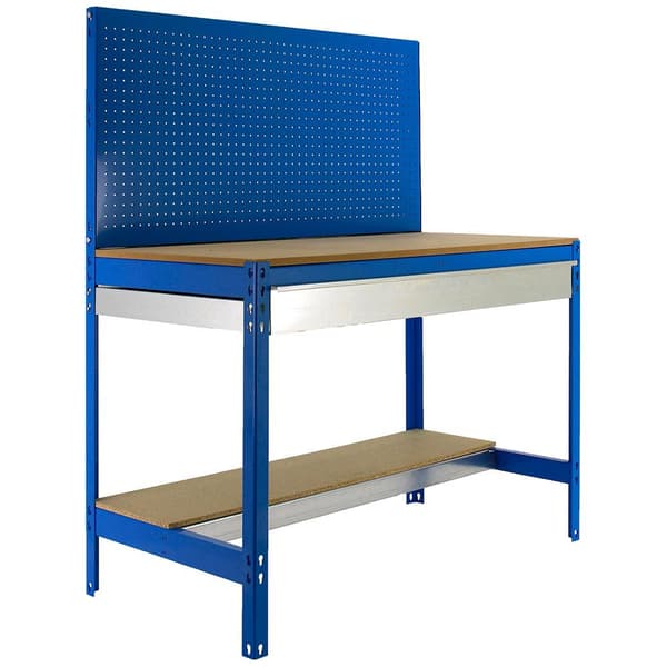 Simonrack bt2 box 1500 blå/træ