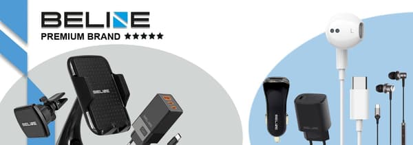 Beline USB-C-kaapeli Musta 1 metri 65W
