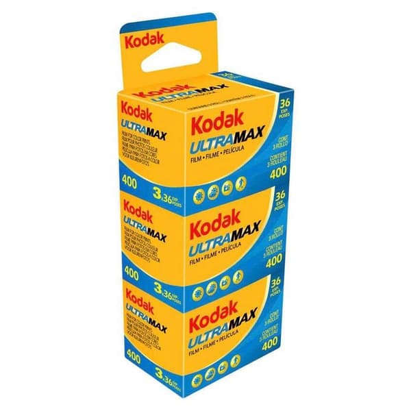 Kodak Ultra Max 400 135/36 3 Pack