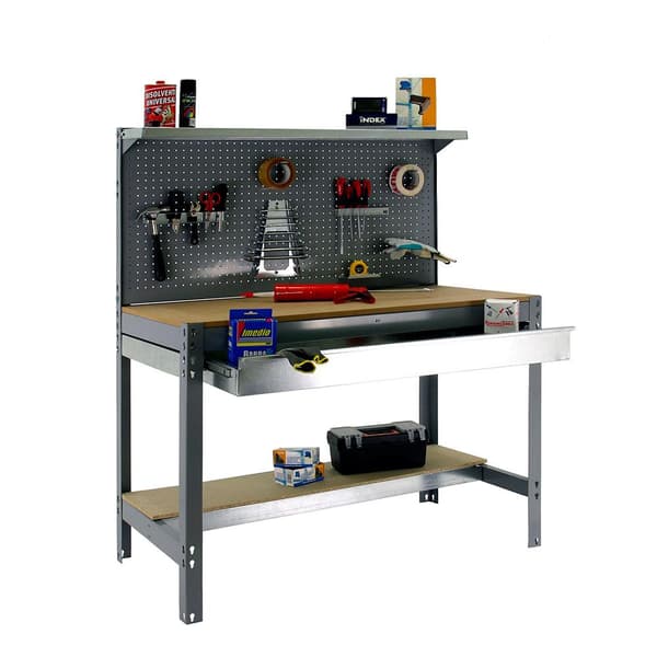 Simonrack bt3 box 1200 grå/trä 600 kg