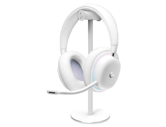Logitech G735 trådlös gaming headset i vit