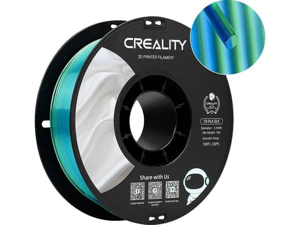 Creality CR-Silk PLA Filament (Sinivihreä)