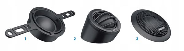 Audison APK 165P 2-vejs højttalersystem 16,5 cm