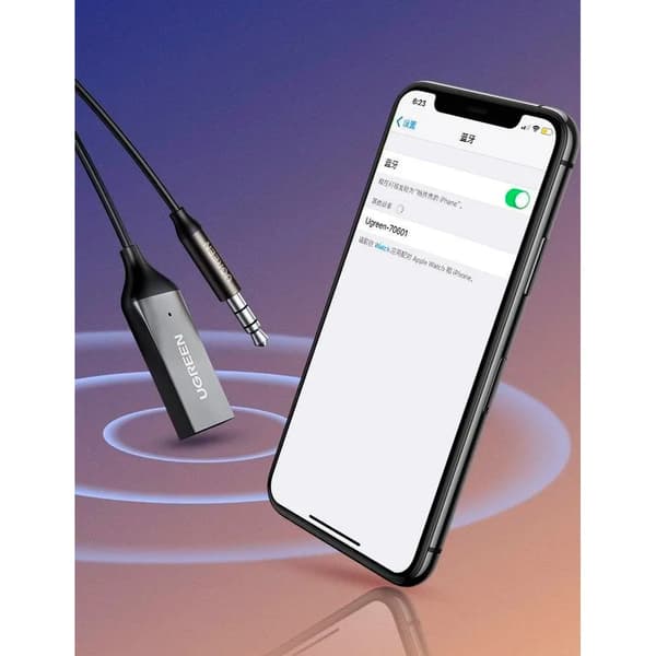 Ugreen cm309 Bluetooth 5.0 ljudadapter svart