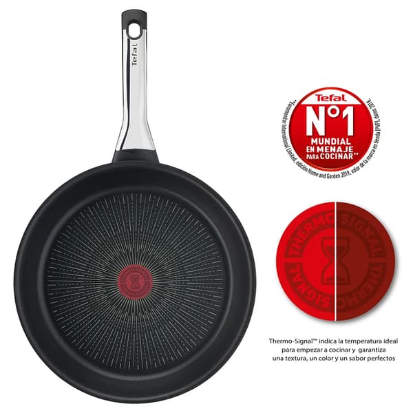 Tefal Excellence stegepande sort 20/26 cm 2-pak