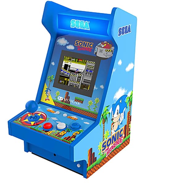 My Arcade Mighty Player blå retro arkadspel med 5 spel