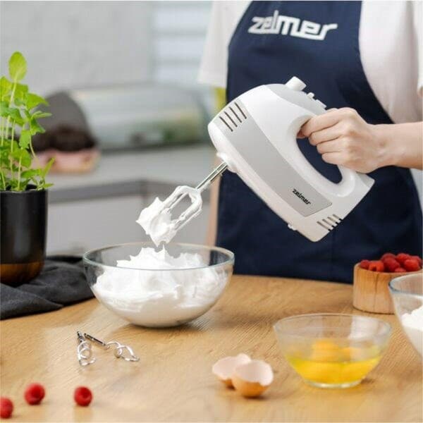 Zelmer ZHM2450 Hand Mixer 700W Vit/Grå