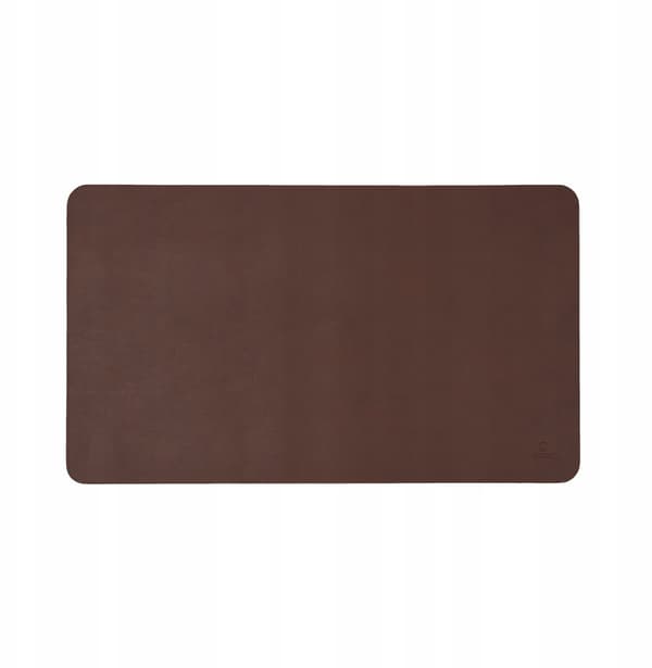 Baltan balt-mp-002-03 musemåtte i mørkebrunt læder 60x35cm