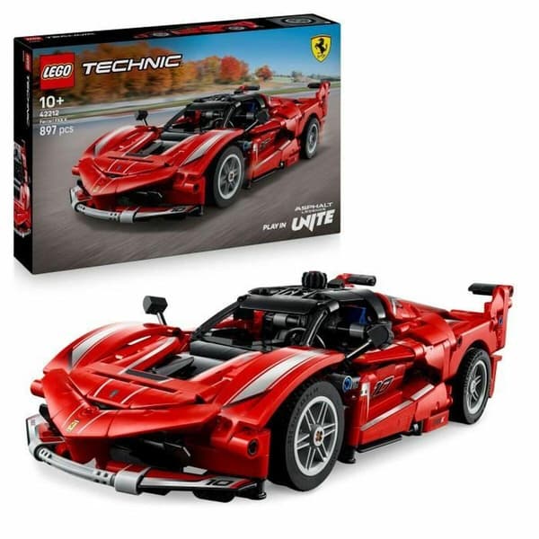 LEGO Technic SUV Ford Bronco i röd och svart