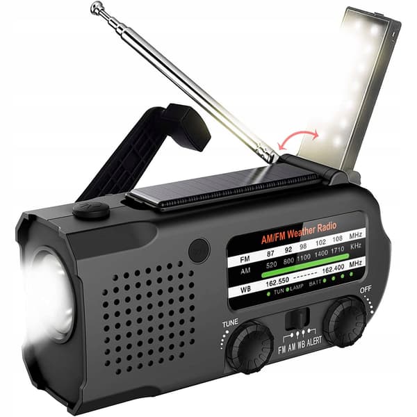 Mozos er-01 solardynamo radio 5000 mAh