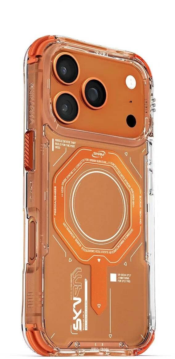 Skinarma Magma Orange iPhone 17 Pro