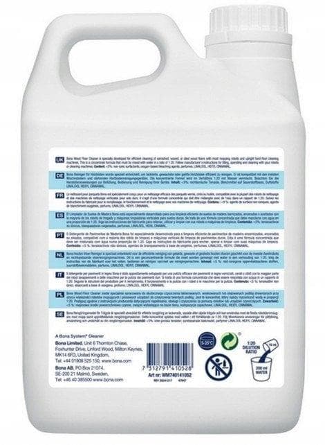 Bona gulvrengøring 2.5L Transparent
