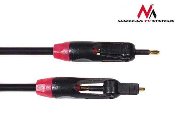 Mac-Lean mctv-642 optisk kabel 0.5 m med roterbare stik