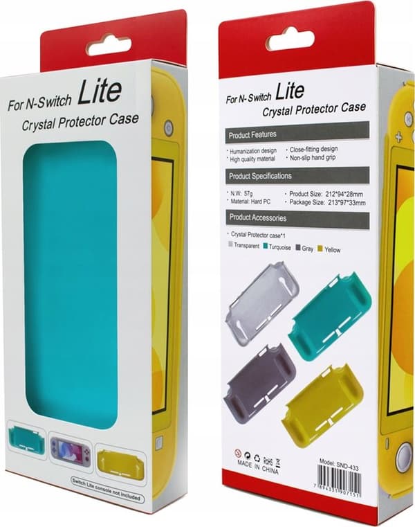 marigames sb5635 grå skyddsfodral för Nintendo Switch Lite