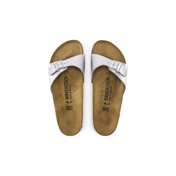 Birkenstock madrid sandaler silver