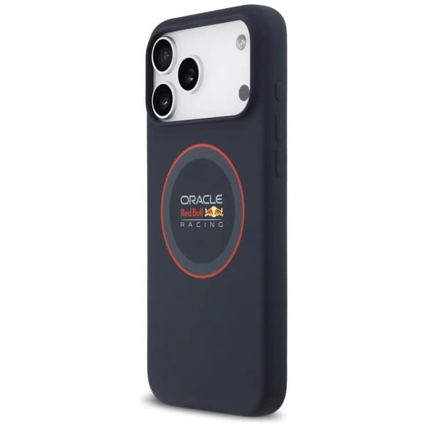 Red Bull Silicone Red Ring MagSafe iPhone 17 Pro Max Navy Blue