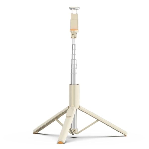 Tech-Protect l09s selfie stick tripod Bluetooth beige