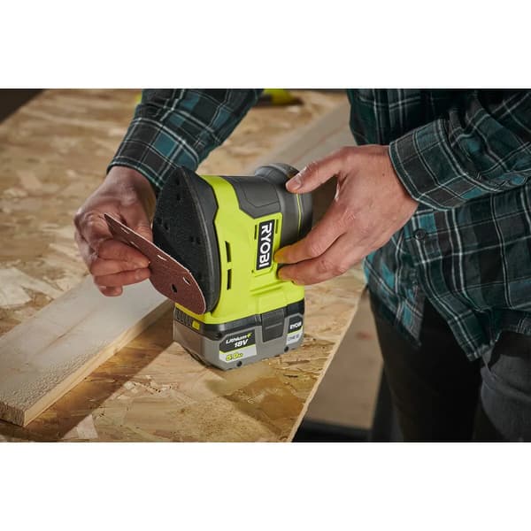 Ryobi rps18-0 triangulär slipmaskin Green/Black