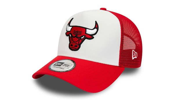 New Era A-Frame Chicago Bulls Cap rød