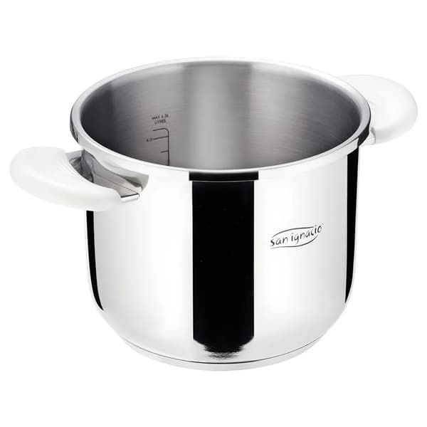 San Ignacio Lifecook tryckkokare 6 liter Silver