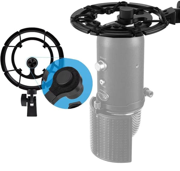 Mozos SHM4 støtte anti-vibration sort