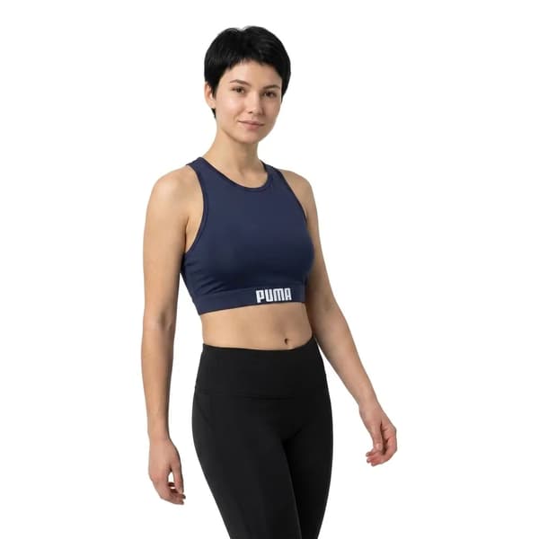 PUMA Racerback Bikini Top Sininen