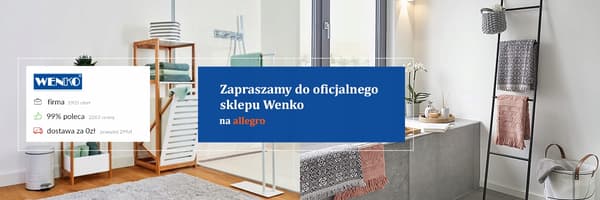 Wenko 52560 bruserør i rustfrit stål 125 cm